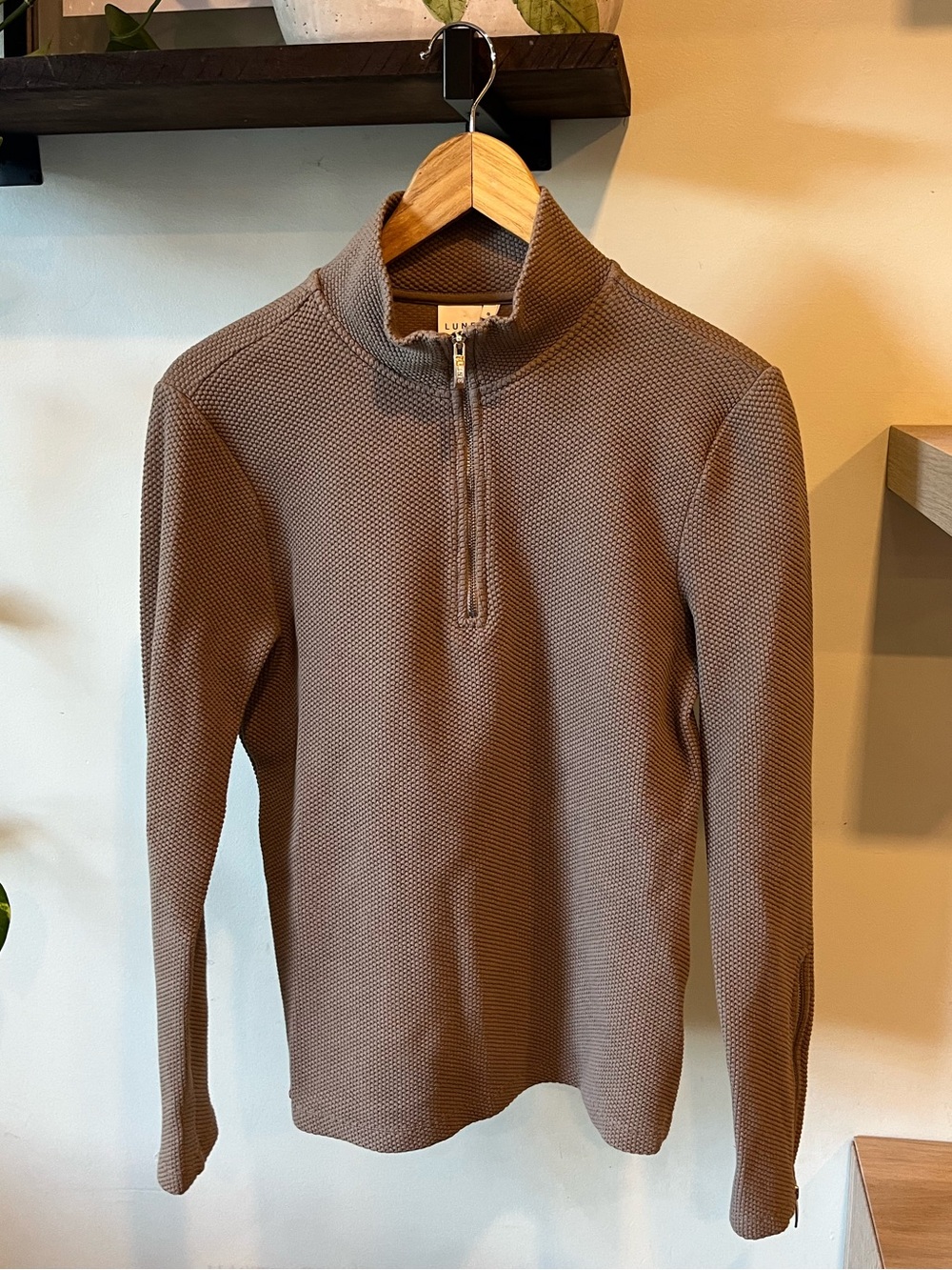 Lune Active Moon Half Zip Long Sleeve Top